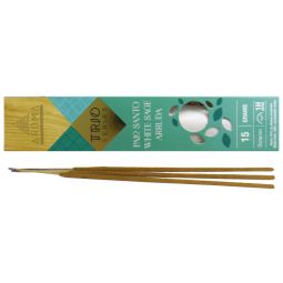 Aroma Trio Series Palo Santo-White Sage & Arruda Masala Räucherstäbchen
