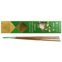 Aroma Trio Series Palo Santo-White Sage & Jasmine Masala Räucherstäbchen