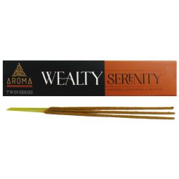 Aroma Twin Series Wealty Serenity Masala Räucherstäbchen
