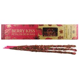 Aromanza Organicos Berry Kiss Petalos De Rosas Smudge Räucherstäbchen