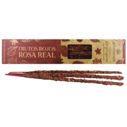 Aromanza Organicos Frutos Rojos & Rosa Real Smudge Räucherstäbchen