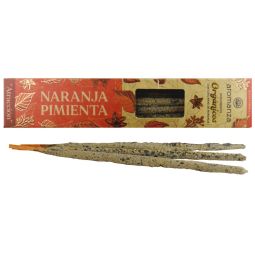 Aromanza Organicos Naranja Pimienta Smudge Räucherstäbchen