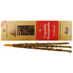 Aromanza Palo Santo "Buena Onda" Exquisito Ratnamala Smudge Räucherstäbchen