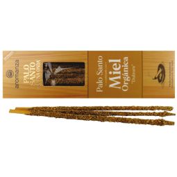 Aromanza Palo Santo "Buena Onda" Miel Organica Smudge Räucherstäbchen