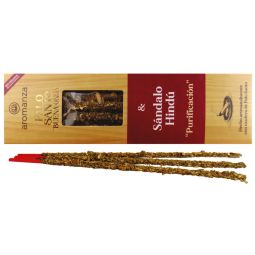 Aromanza Palo Santo "Buena Onda" Sandalo Hindu Smudge Räucherstäbchen