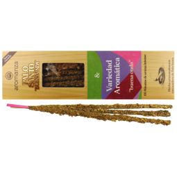 Aromanza Palo Santo "Buena Onda" Variedad Aromatica Smudge Räucherstäbchen