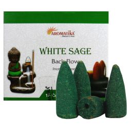 Aromatika Backflow Cones/Rückfluss-Räucherkegel White Sage