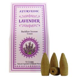 Ayurvedic Lavender Masala Rückfluss-Räucherkegel