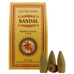 Ayurvedic Sandal Masala Rückfluss-Räucherkegel