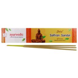 Balaji Ayurvedic Saffron Sandal Masala Räucherstäbchen