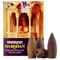 Bharath Darshan Asoka Rückfluss-Räucherkegel