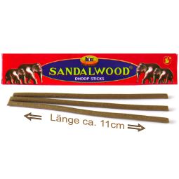 bic Brand Sandalwood Dhoop Sticks Long Size 10er