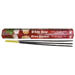 bic Brand White Rose Räucherstäbchen