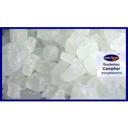 Campher (Camphora) Energetisierende Räucherkristalle 100g