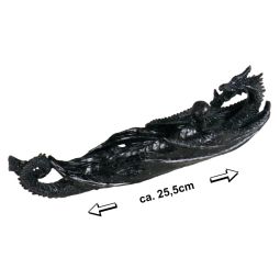 Räucherstäbchenhalter Drache schwarz Nr. 2