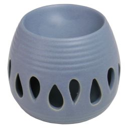 Duftlampe Simple blau Keramik 10x9cm