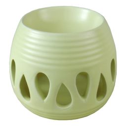 Duftlampe Simple pastellgelb Keramik 10x9cm