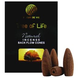 Fleur De Vie Rückfluss Räucherkegel Tree Of Life