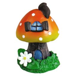 Räucherkegelbrenner Fairy Village/Fliegenpilz 9x12cm