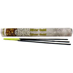 Flute Silver Gold Räucherstäbchen