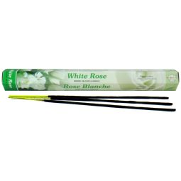 Flute White Rose Räucherstäbchen