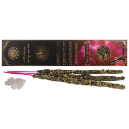 Fragrances & Sens Crystal Collection Rosenquartz Smudge Räucherstäbchen