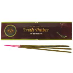 Fresh Amber (Bernstein) Masala Räucherstäbchen
