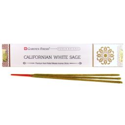 Garden Fresh Californian White Sage Premium Masala Räucherstäbchen