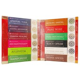 Garden Fresh XL Premium Masala Räucherstäbchen Set 12x15g