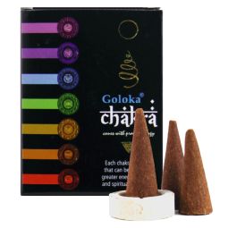 Goloka Chakra Masala Räucherkegel