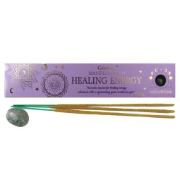 Goloka Manifestations Masala Räucherstäbchen Healing Energy & Green Aventurine