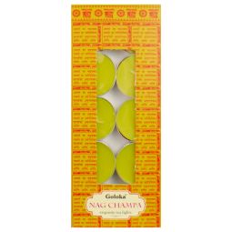 Goloka Nag Champa Duftteelichte 10x11g