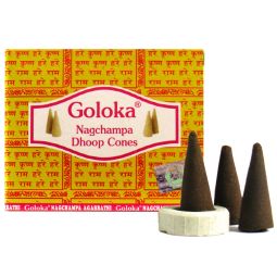 Goloka Nag Champa Räucherkegel