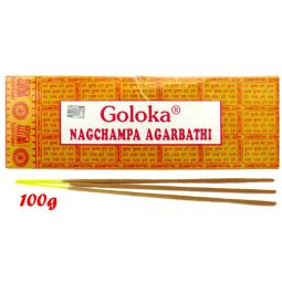 Goloka Nag Champa 100g Masala Räucherstäbchen