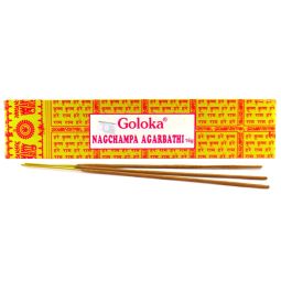 Goloka Nag Champa 16g Masala Räucherstäbchen
