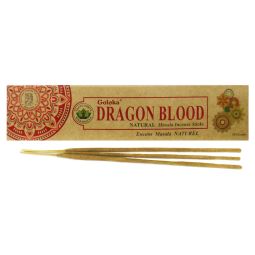 Goloka natürliche Masala Räucherstäbchen Dragon Blood