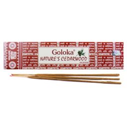 Goloka Nature´s Cedarwood Masala Räucherstäbchen