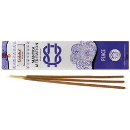 Goloka Yoga Peace Mantra Meditation Masala Räucherstäbchen