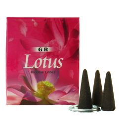 GR International Lotus Räucherkegel