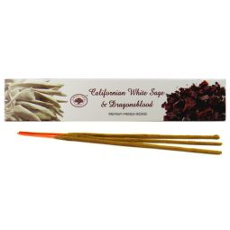 Green Tree Masala Räucherstäbchen Californian White Sage & Dragonsblood