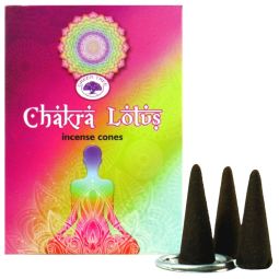 Green Tree Räucherkegel Chakra Lotus