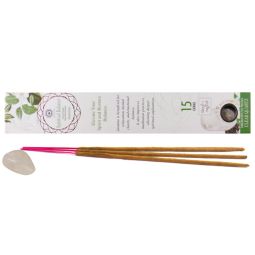 Green Tree Gem Stone Masala Räucherstäbchen Spiritual Balance Jasmine & Crystal Quarz