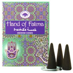 Green Tree Räucherkegel Hand Of Fatima