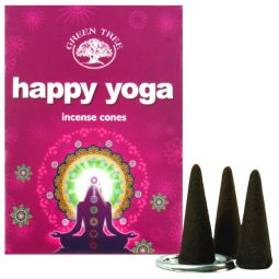 Green Tree Räucherkegel Happy Yoga