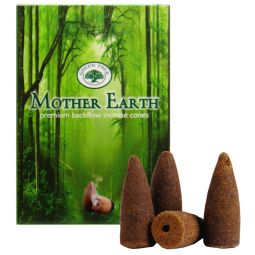 Green Tree Rückfluss-Räucherkegel Backflow Cones Mother Earth