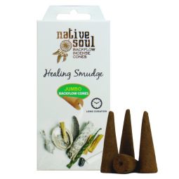 Green Tree Native Soul Healing Smudge Rückflussräucherkegel/Backflow Cones