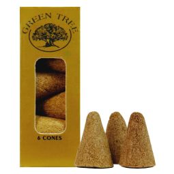 Green Tree Premium Palo Santo Natural Masala Räucherkegel