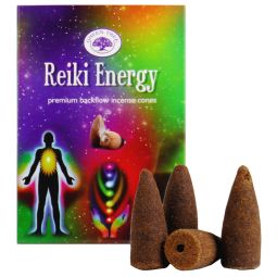 Green Tree Rückfluss-Räucherkegel/Backflow Cones Reiki Energy