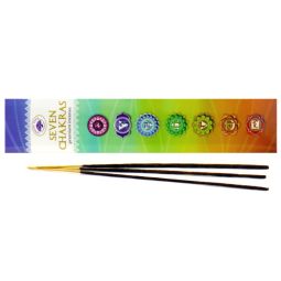 Green Tree 7 Chakras Räucherstäbchen Set