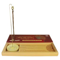 Green Tree Tibetan Meditating Herbs Masala Räucherschnüre Set